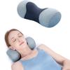 Cross-Border Memory Foam Cervical Pillow with Reverse Bow Stretching and Pure Cotton Cover - Portable Neck Support Pillow