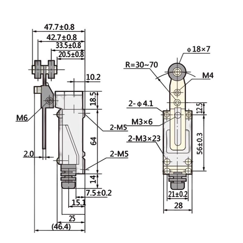 Limit Switches: ME-8108, ME-8104, ME-8111, ME-8112, ME-9101, ME-8167