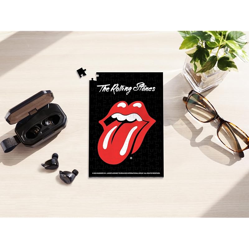 APPLEONE 120-020 The Rolling Stones Record Jacket, 120-Piece (14.7x10cm) Jigsaw Puzzle, Postcard Size, Mini Puzzle, Made in Japan