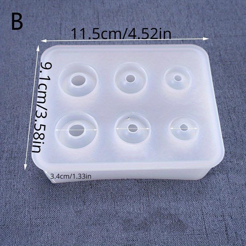 DIY-Schmuckherstellung, Kugel, UV-Harz, Silikonharzform, Basteln, Globus-Anhänger, eiförmige Kugelformen, Epoxidharz, Kuchendekoration