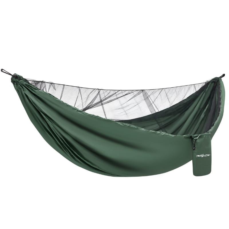 Tourist hammock with mosquito net + portable tarp - set
