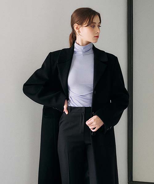 PLUNASTUDIO Soft Slim Turtleneck T-Shirt_5 Colors