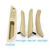 LHD Car Front Rear Left Right Door Handle Armrest Panel Pull Trim Window Switch Cover For BMW 5 Series E60 E61 2006-2010