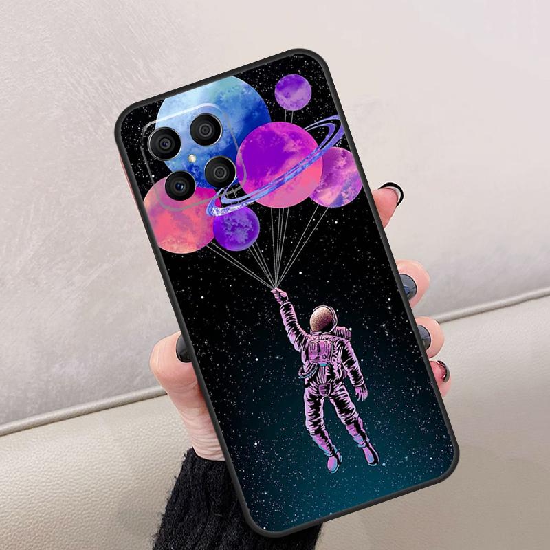 Astronaut Sterne Weltraum Planeten Für Honor Magic 8 Pro 6 7 Lite Hülle Für Honor Win RT 400 200 50 70 90 X8c X8b X9a X9b X9c X9d