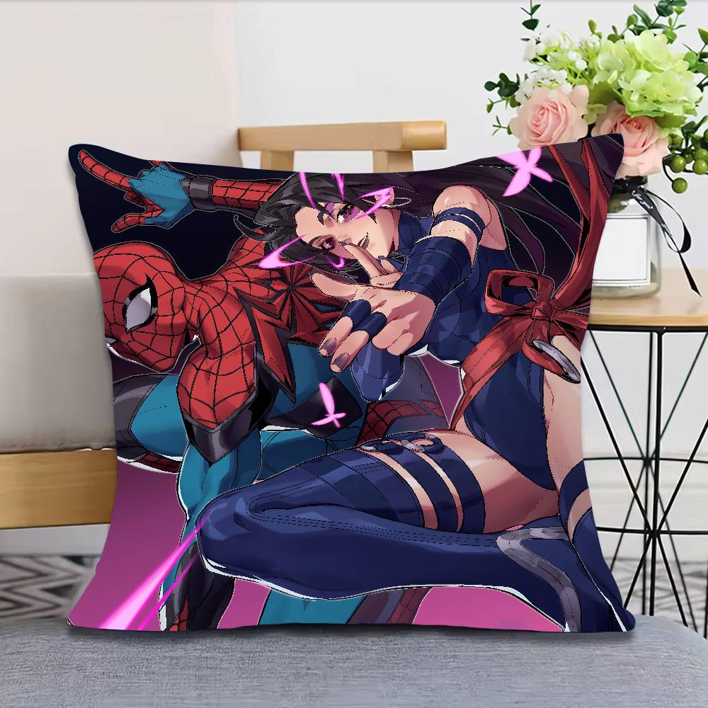 Multiplayer Battle M-MarvelS Game Rivals Cushion Cover Decor Home Throw Pillow Covers For Couch Camping Pillow Cover Decorations