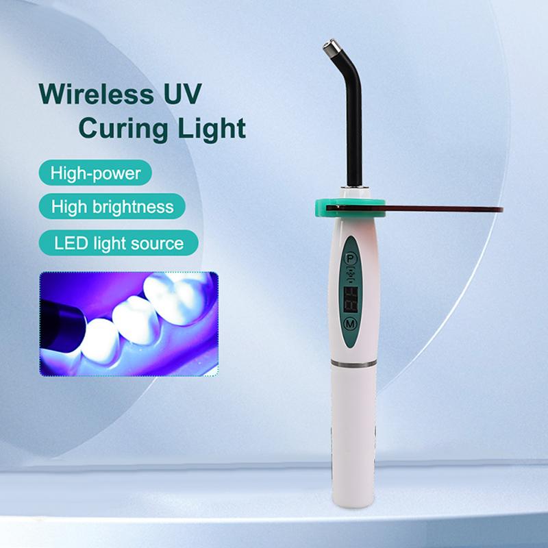 Dental Wireless Quick 1 Second Led Curing Light Curable Resin Oral Hygiene Wireless Device Led Dental Popolymerized Lamp