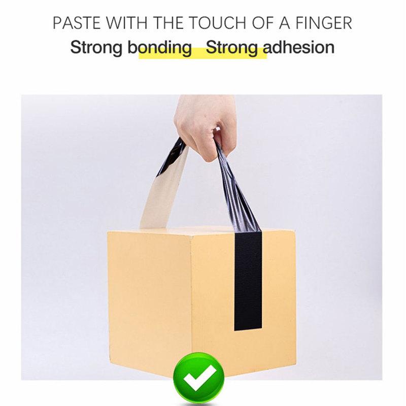 Black Super Adhesive Fabric Duct Tape Electric Bicycle Seat Repair Tarpaulin Repair Black Cloth-based Adhesive Tape Packing Tape