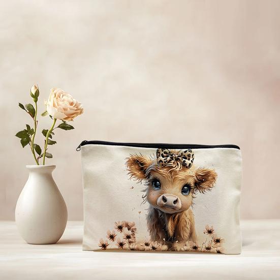 Storage Bag Compact Size Storage Item Canvas Black 1 Pc