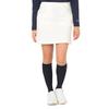 Callaway Stretch Golf Classic Silver Simple Size Women's 8-Way Skirt, Water-Repellent, Line, Design, C25228200, 1030_White