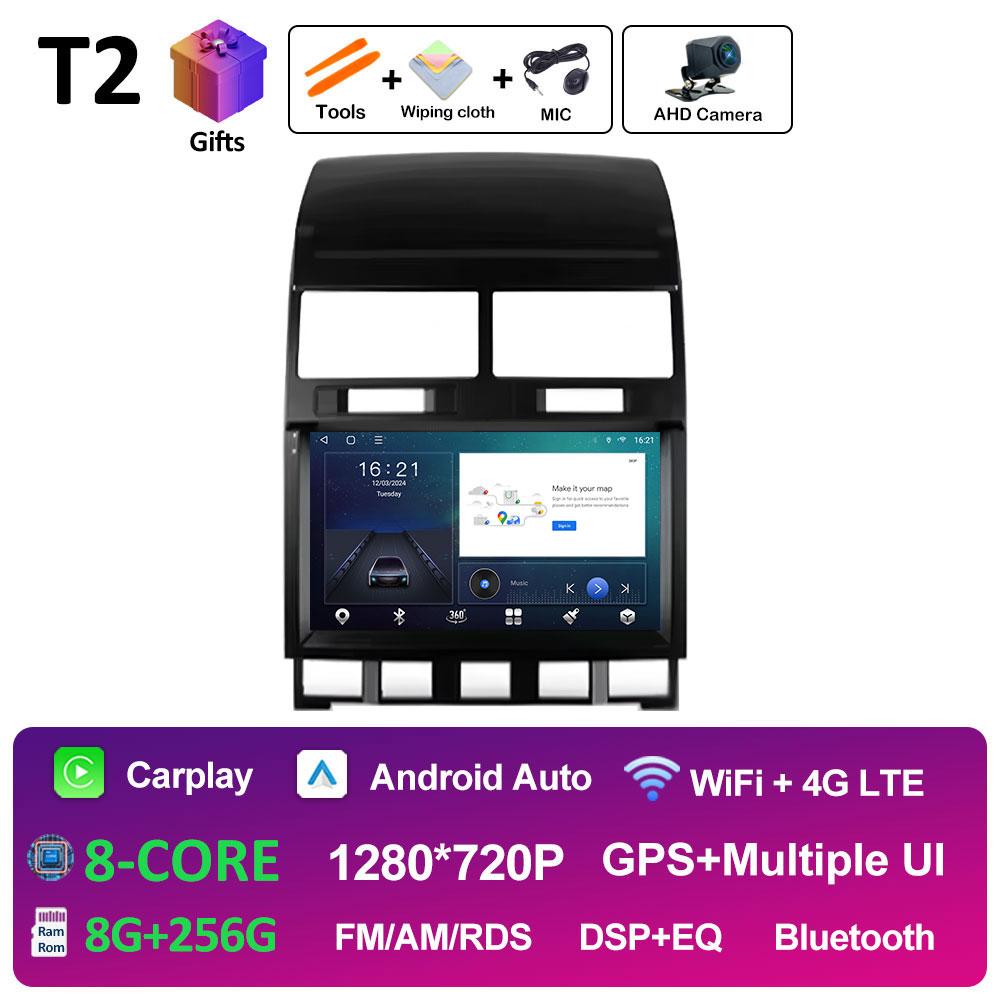 Wireless Carplay For Volkswagen Touareg GP 2002 2003 2004 2005 2006 2007 - 2010 Android Intelligent System Bluetooth Accessories