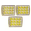 12Pcs Novelty Practice Golf Balls Funny Yellow Practice Golf Balls Lovely Emotion Face Golf Balls Golf Accessories