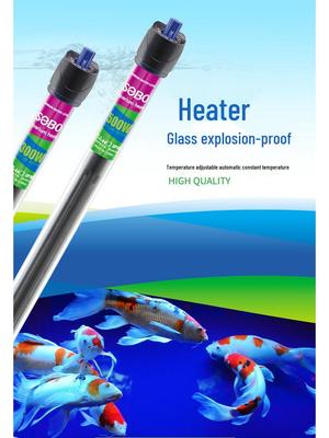 Chauffage d'aquarium automatique Songbao - Mini tige chauffante en verre pour aquariums à tortues