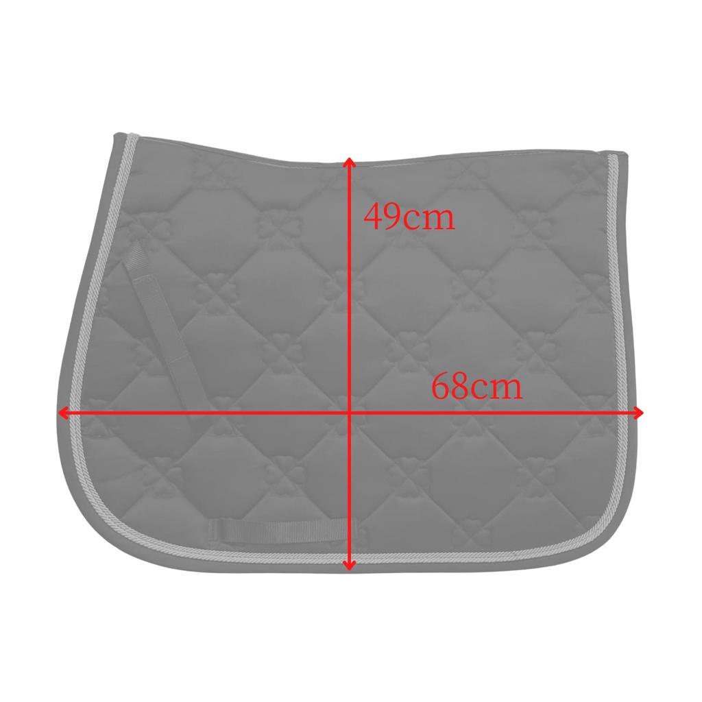 MIYOA Saddle Pad Bib Horse Bib Disability Disability General Under Saddle Full MYA-SP002-2 (red)