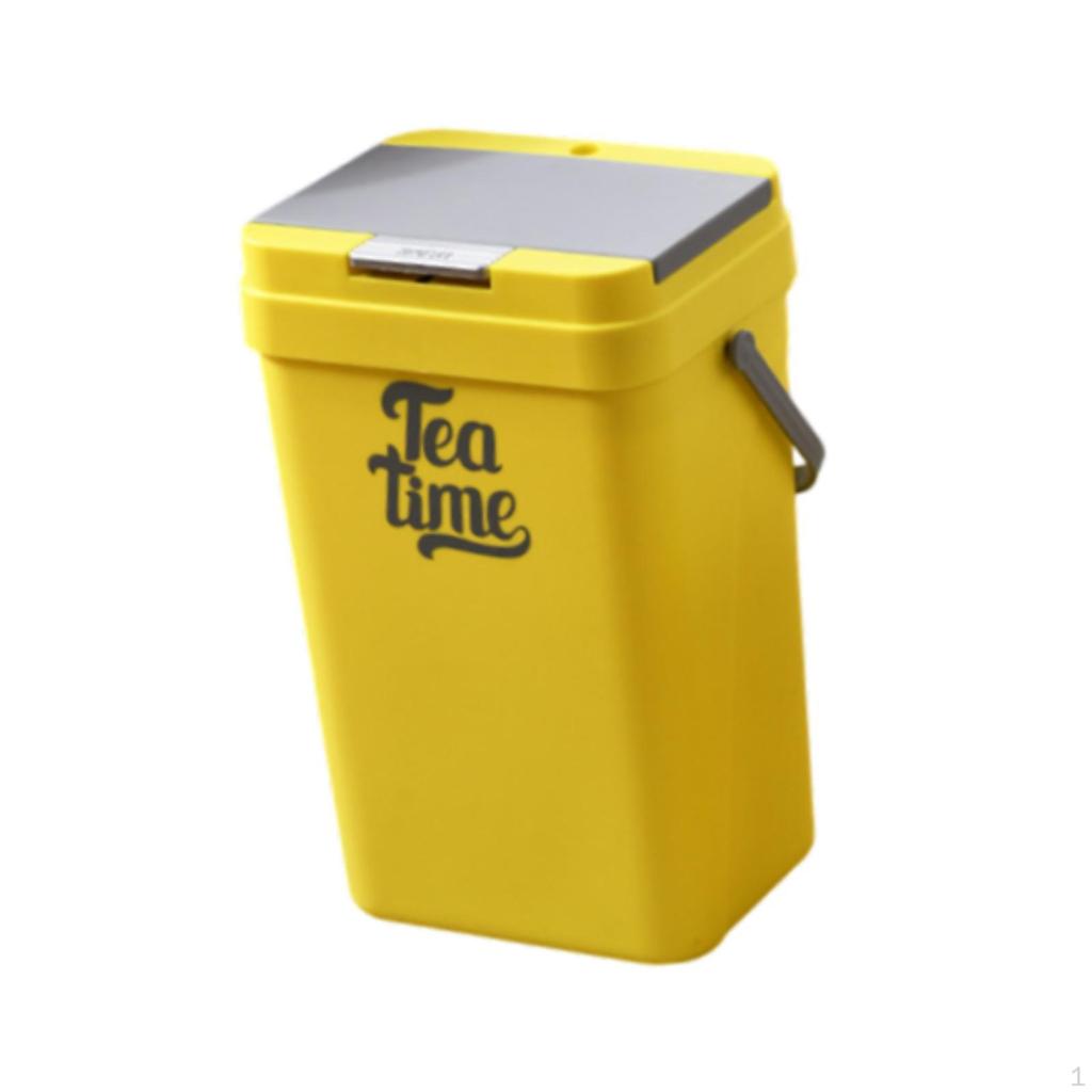 Tea Waste Bucket Dregs Ceremony Trash Bin Can for Household