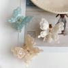 Double-Layered Butterfly Crab Barrette For Women Crab Hair Pins Accessories Anniversary Gift Ladies New Year’s Day Crab Clip