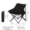 Tragbarer Outdoor Mond Campingstuhl