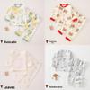 Baby Boys Girls Cotton Pajama Sets With Antibacterial Fabric For Newborns