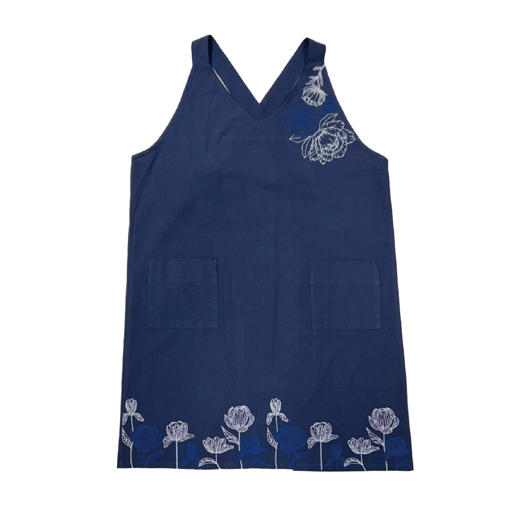 

Фартук Домашнее платье Фартук Темно-синий 60 x 93 см [Maruwa Boeki] 4009455-04 Размер Прибл.