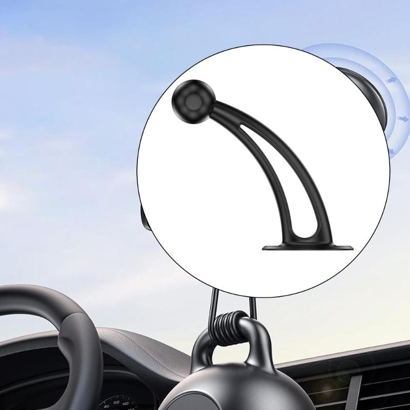 Hohe Haftung Auto Handyhalter Ständer 17mm Verstellbares Kugelgelenk Armaturenbrett Halterung Für Sichere Navigation Einfache Installation