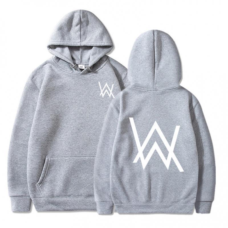 Alan Walker DJ Zipper Pullover Hoodie - Unisex EDM Faded Sweatshirt Jacket