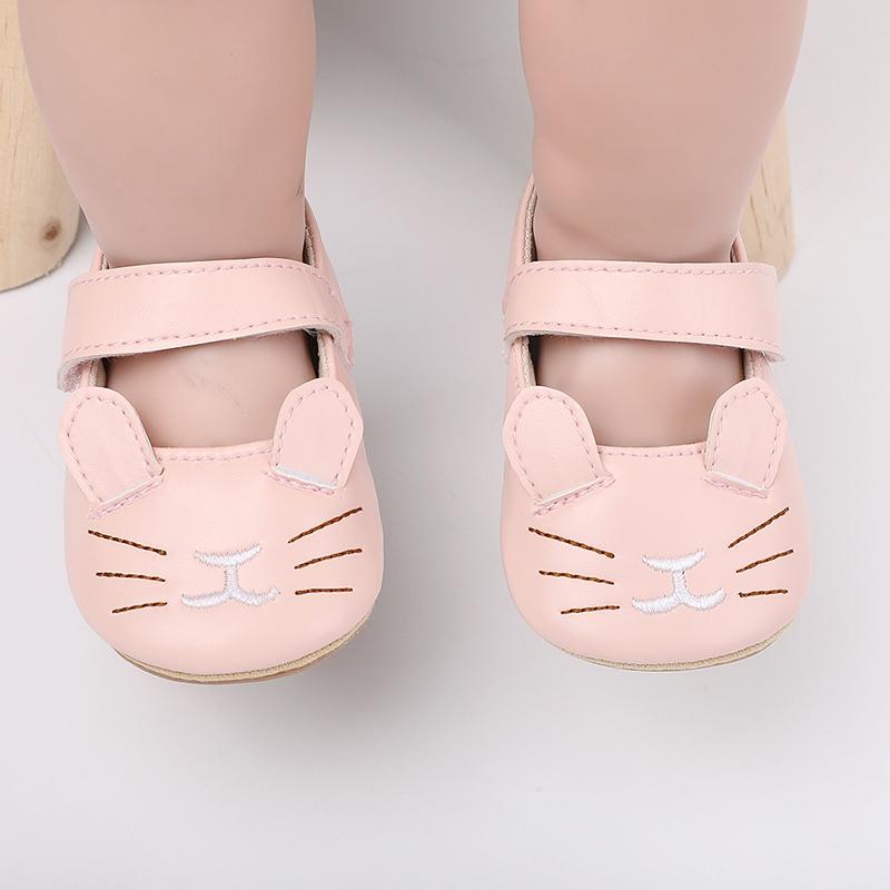 Kinder Baby Frühling Sommer Niedliche Weiche Bequeme Cartoon Katze Design Weichen Boden Rutschfeste Kleinkind Schuhe Freizeitschuhe