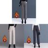 Womens Winter Trousers With Fleece Lining For Casual Warmth And Commuting Comfort