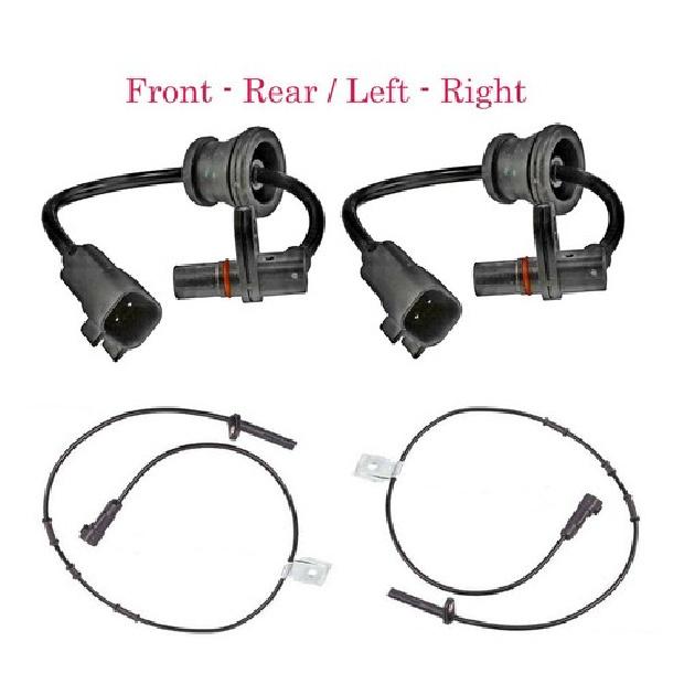 4x ABS Wheel Speed Sensor Front L/R Fits Chevrolet Equinox GMC Terrain 2010-2017