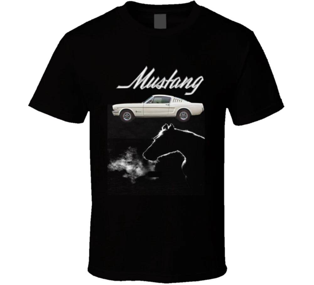 Mustang Thoroughbred 66 Fastback Musclecar Gift T Shirt 4XL