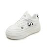 Little White Shoes Women's Flat Autumn New Student Ins Versatile Round Head Cute Sports and Leisure Shoes