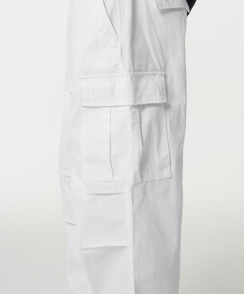 Musinsa Standard Cotton Parachute Cargo Pants [Off-White]
