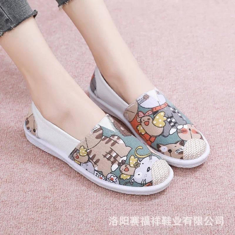 

Fashion 2025 Shoes Women s Summer Mesh Breathable Flat Shoes Ladies Comfort Light Sneaker Socks Women Slip on Loafers Zapatillas Muje 35