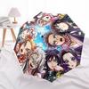 1pc Anime Characters Automatic Opening Folding Umbrella - Portable 3-Fold Design with Iron Frame - Outdoor for Fans, Travelers, Daily Use, Gifts.U007