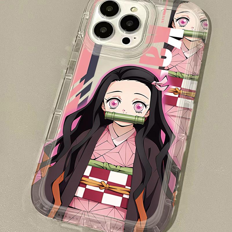 Etui do telefonu Anime Demon Slayer Przezroczyste Miękkie Etui na Telefon Samsung Galaxy S25 S24 Ultra S23 S22 Plus S21 S20 FE A15 A35 A55 A54 5G Pokrowiec