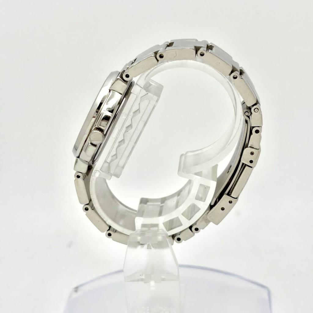SEIKO Lukia Ladies Silver Lavender Date Watch 062939 [New Battery] 7N82-6E00