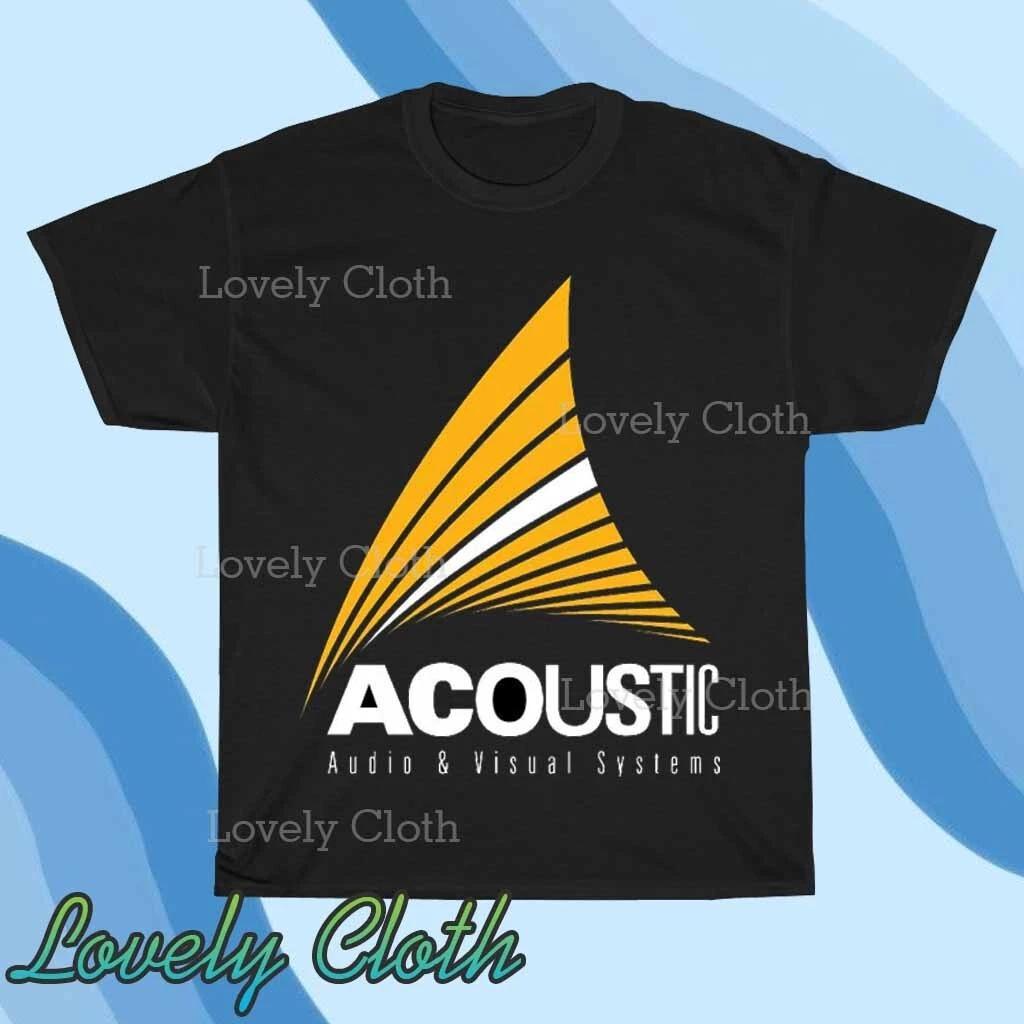 

Acoustic Audio Logo TEE T-Shirt Funny American Size S to 5XL T-Shirt M