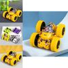 Inertia Doublesided Offroad Stunt Car Toy For Kids Ages 0 To 6