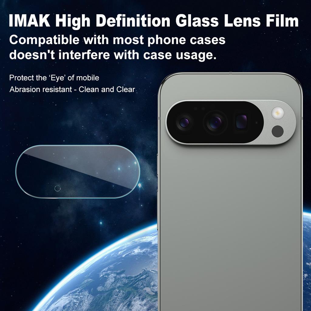 For Google Pixel 10 Pro XL Glass IMAK High Definition Integrated Thin Glass Lens Film