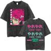 Anime The Disastrous Life of Saiki K Graphic Print Tshirt Men Women  Vintage Washed Cotton Oversized Harajuku Style Summer Tees