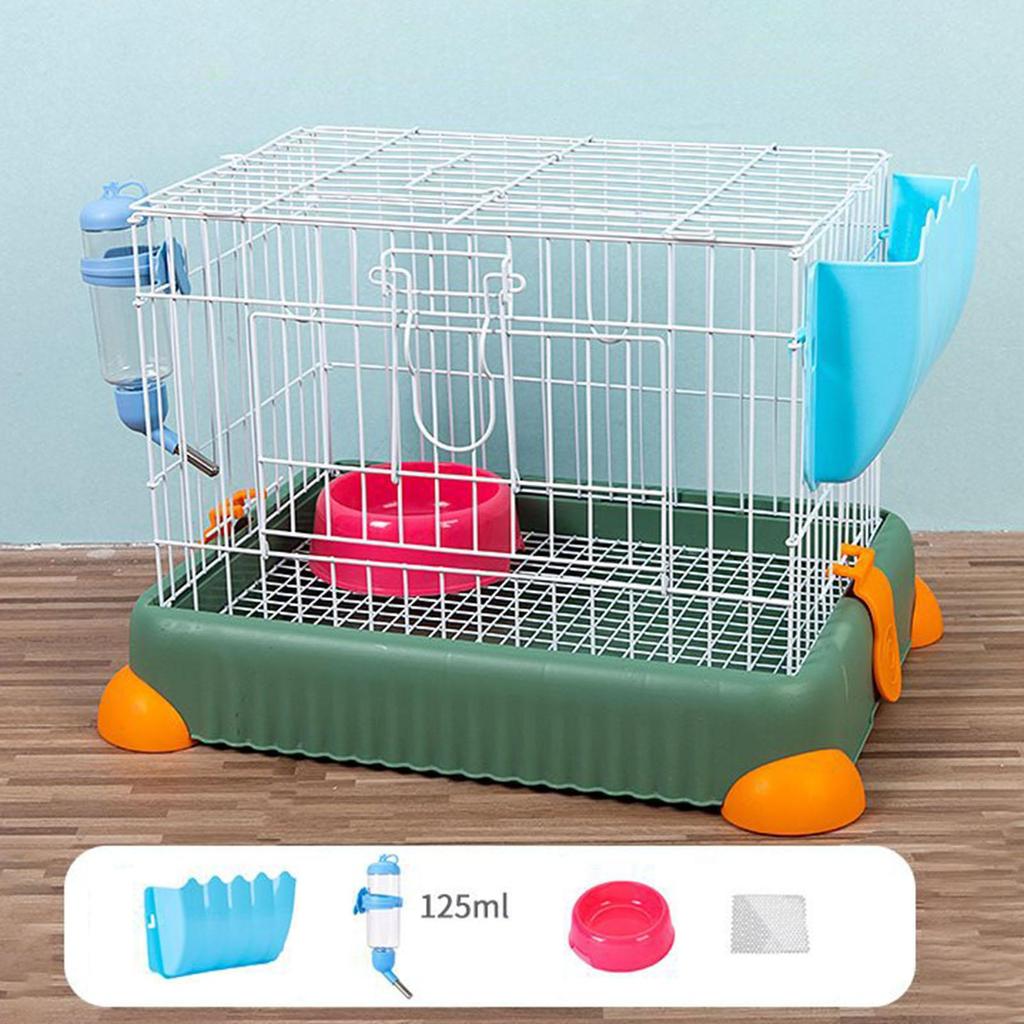 Bunny Cage Habitat Small Animals for Hedgehogs Pets Squirrel Green