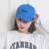 Spring Autumn Cotton Youth Cap Women Couple Sun Hat Letter Baseball Cap