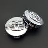 4pcs 62mm Car Styling Wheel Hub Center Caps Rim Cover Badge For Toyota Corolla Yaris CHR Rav4 Highlander Avalvn Camry accessory
