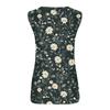 Womens Tank Top V Neck Basic Printed Casual Flowy Sleeveless Deep Side Cut Tops For Women