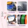 Powei Dual-Color Silk PLA 3D Printer Filament CN plug (adapter included)