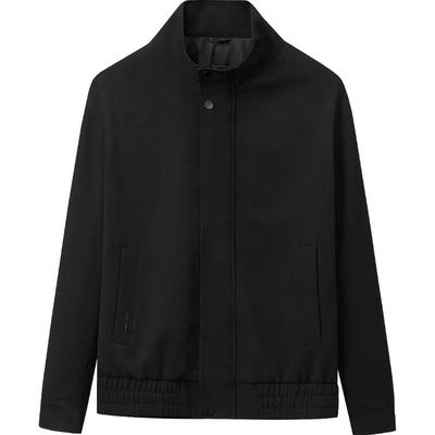 HLA Men's Stand Collar Commuter Jacket
