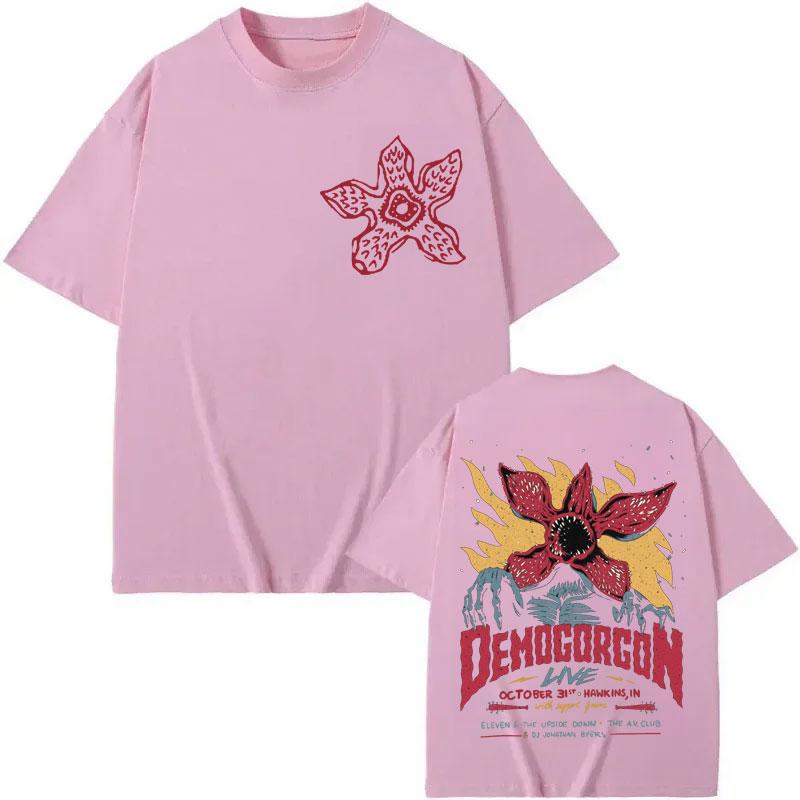 Eddie Munson The Demogorgon Tshirt Cannibal Flower Monster Graphic T Shirts Men Women Clothing Gothic Fashion Vintage Tshirts