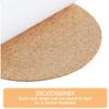 16 Pcs Self-Adhesive Cork Round, 3"" x 3"" Cork Coasters, Cork Backing for Coasters Mini Cork Board for DIY Coasters, Wall, Mat, Tiles, Ceramic