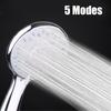 Bath High Pressure Shower Head Multiple Mode Large Handset Heads Water Saving
