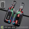 Racing Style Metal Car Key Case Fob Cover for Suzuki Swift Wagon R Jimny Sierra Spacia Ertiga Keychain Accessories