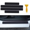 Anti-Kratz-Aufkleber, schwarze Türschwellen-Anti-Kratz-Abdeckung