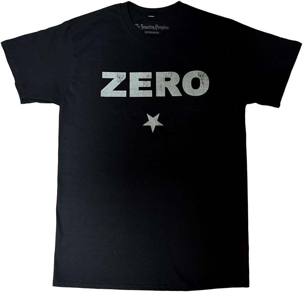 The Smashing Pumpkins Unisex Tee: Zero Distressed - XX-Large - Black S разноцветный